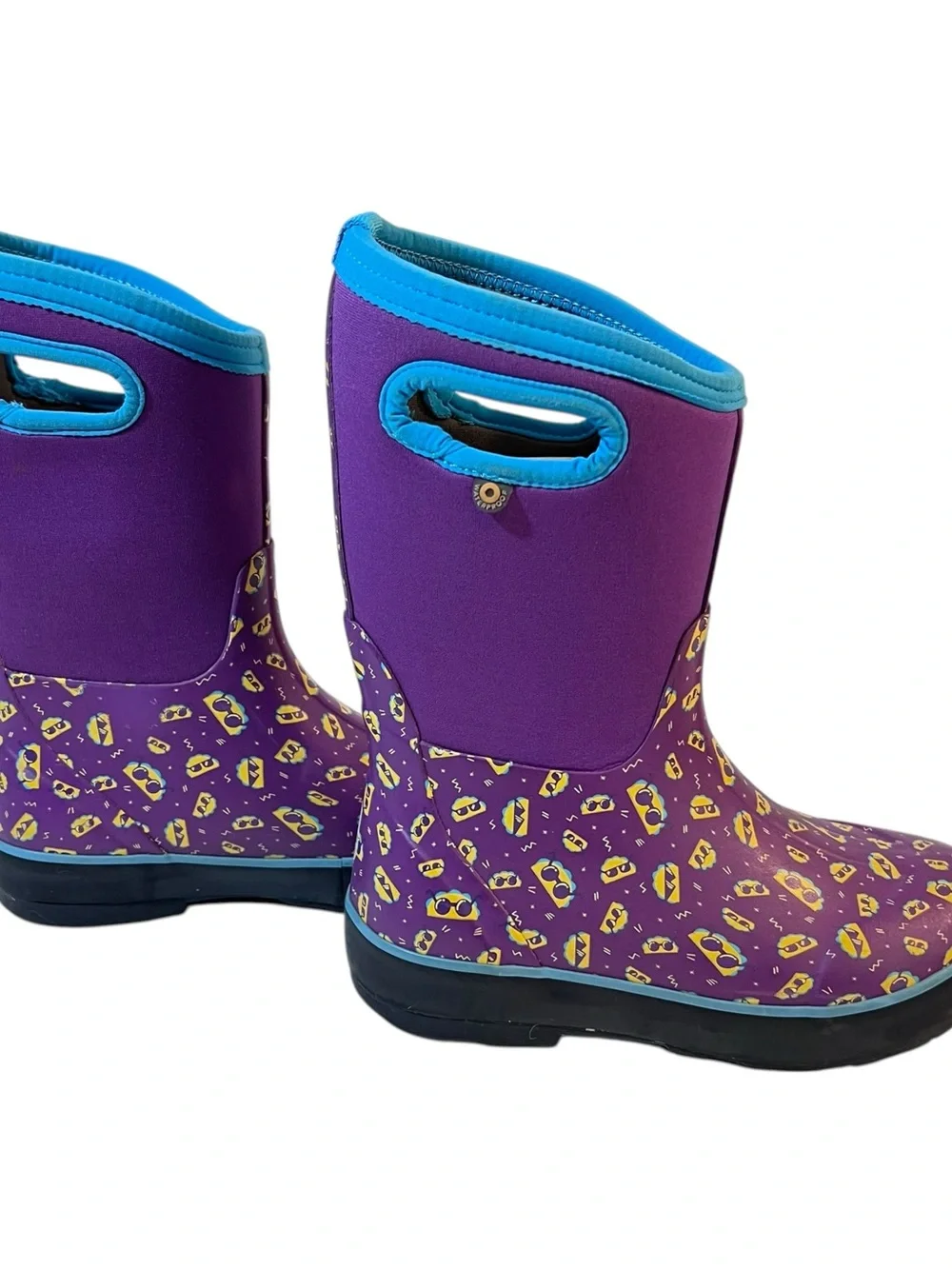 Bogs K Classic II Tacos Winter Snow Boots Girls Size 3